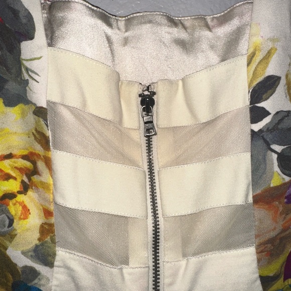 Alice + Olivia Multicolor Floral Midi Dress - Picture 4 of 7